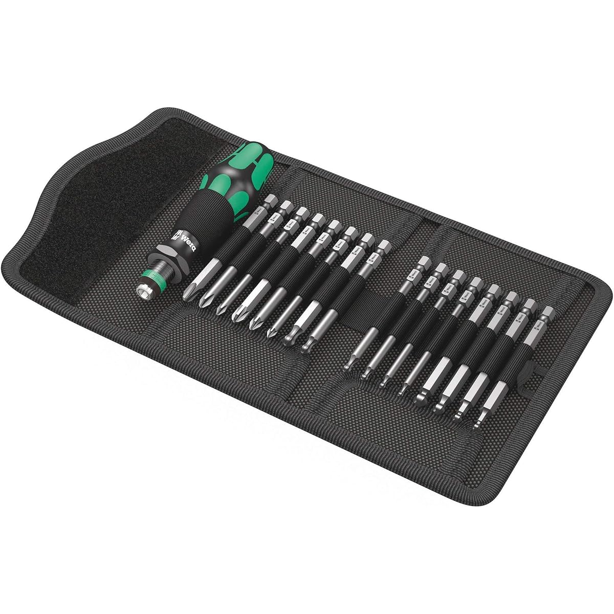 Wera 05059294001 | Tool set Kraftform Kompakt 60 KK 17-piece set [Japanese regular import product]