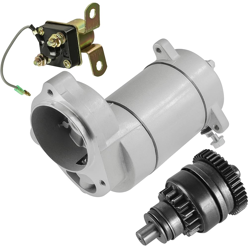 Caltric Starter Drive & Relay Solenoid Compatible with Polaris Xplorer 300 4X4 1995-2000