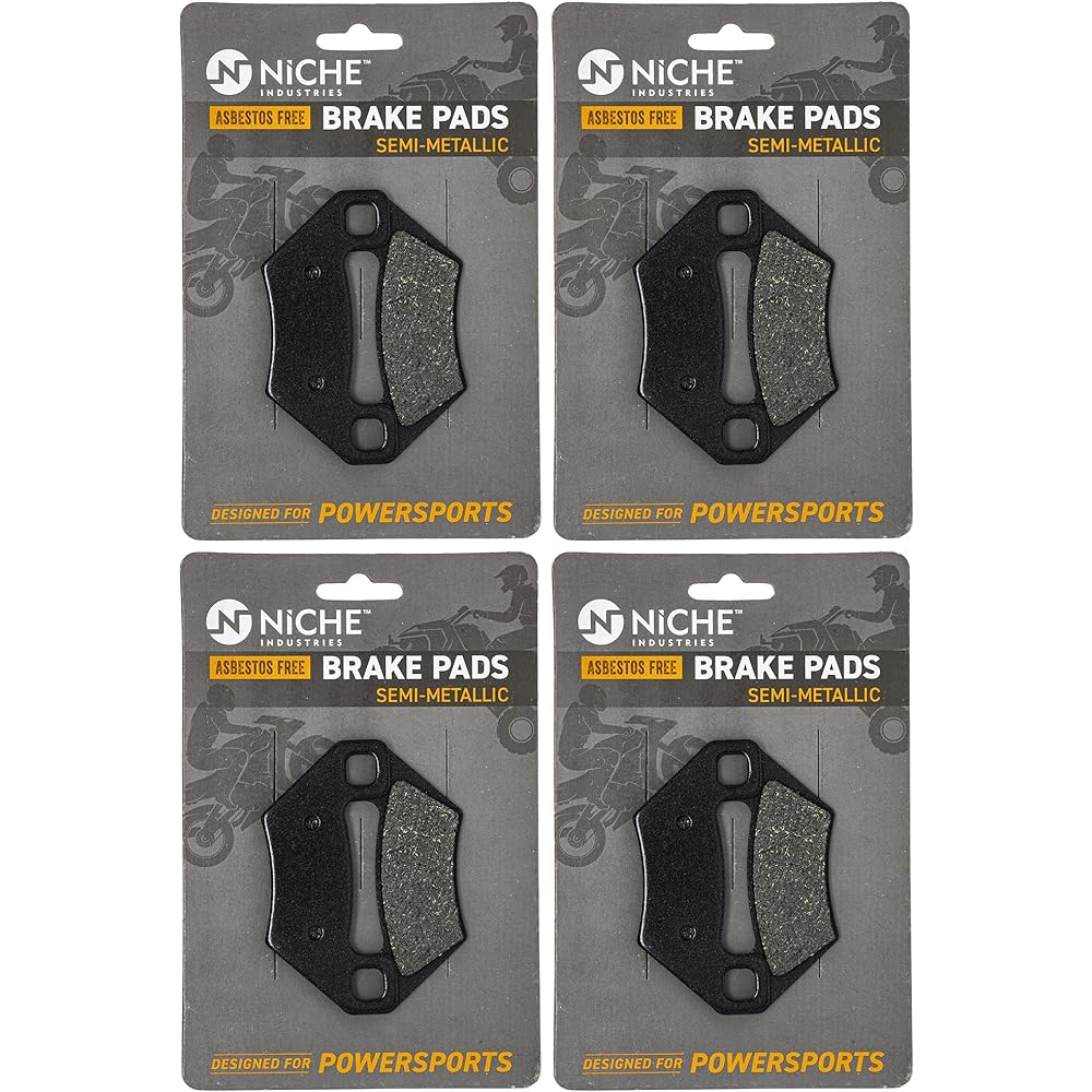 NICHE Frontorian brake pad set Arctic cat 1436-420 semi-metallic 4 packs