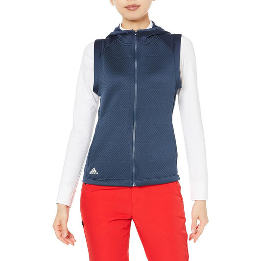 [Adidas Golf] Golf Vest COLD.RDY Thermal Full Zip Hoodie Vest Women's