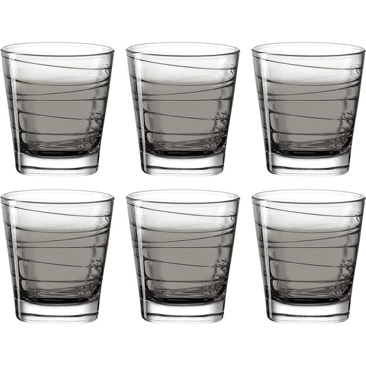 LEONARD tumbler set of 6 gray 250ml Vario 026846