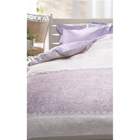 nishikawa [Nishikawa] Comforter Cover TFP-11 Semi-double 175 x 210 cm Purple 2126-21163