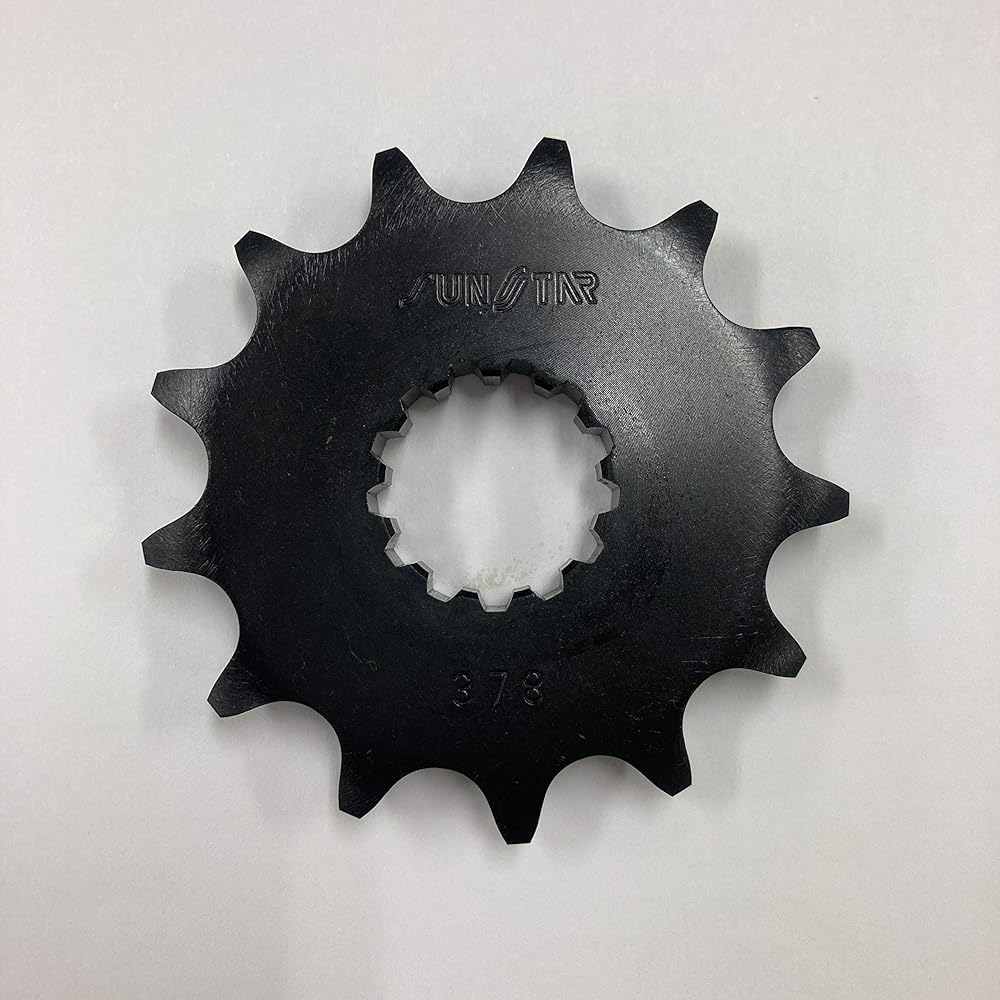SUNSTAR Front Sprocket 520-13 D-TRACKER(01-)/KLX250(01-)/Ninja250R 378-13 13T