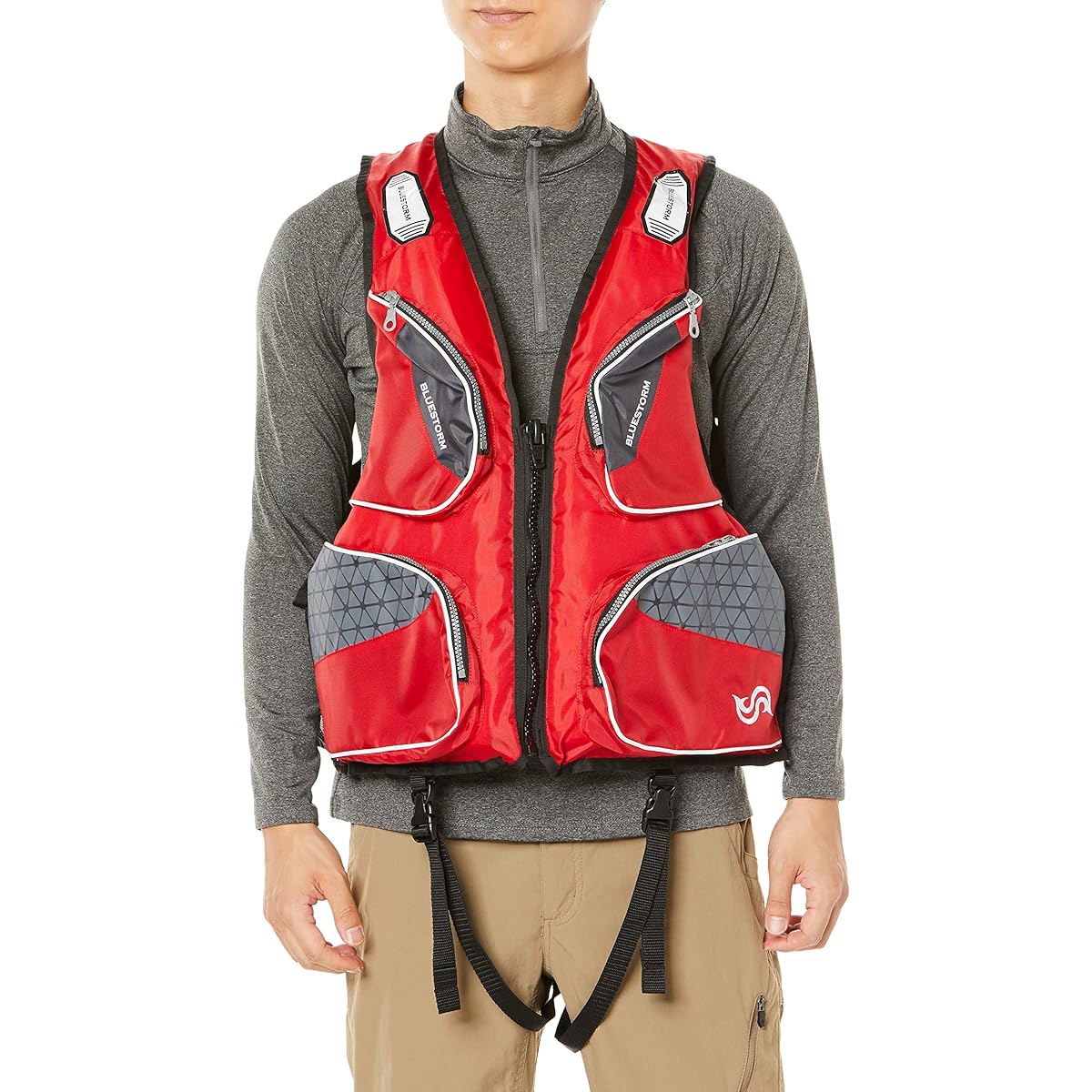 Bluestorm Solid Life Jacket CURRENT BSJ-190RS