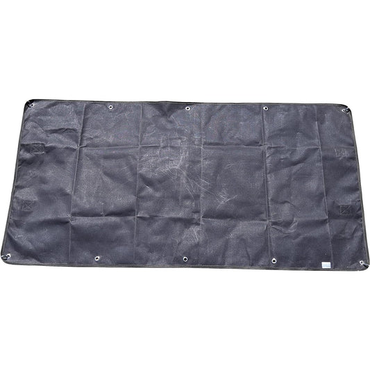 CAPTAIN STAG Outdoor Multi Sheet Storage Shelf Windbreak Firewood Bag Cotton Canvas Olive UL-2058 Width 70 x Total Length 138 cm