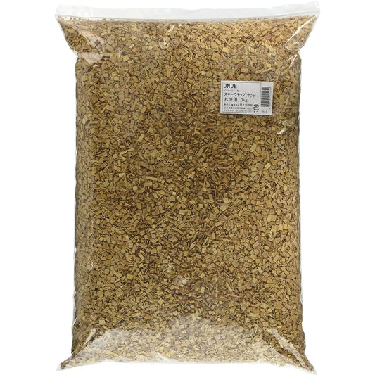 Onoe Seisakusho (ONOE) Smoke Chips for Smoking Sakura Unique scent matches various ingredients Heat source/Generates from smoke Wood Bonfire stand