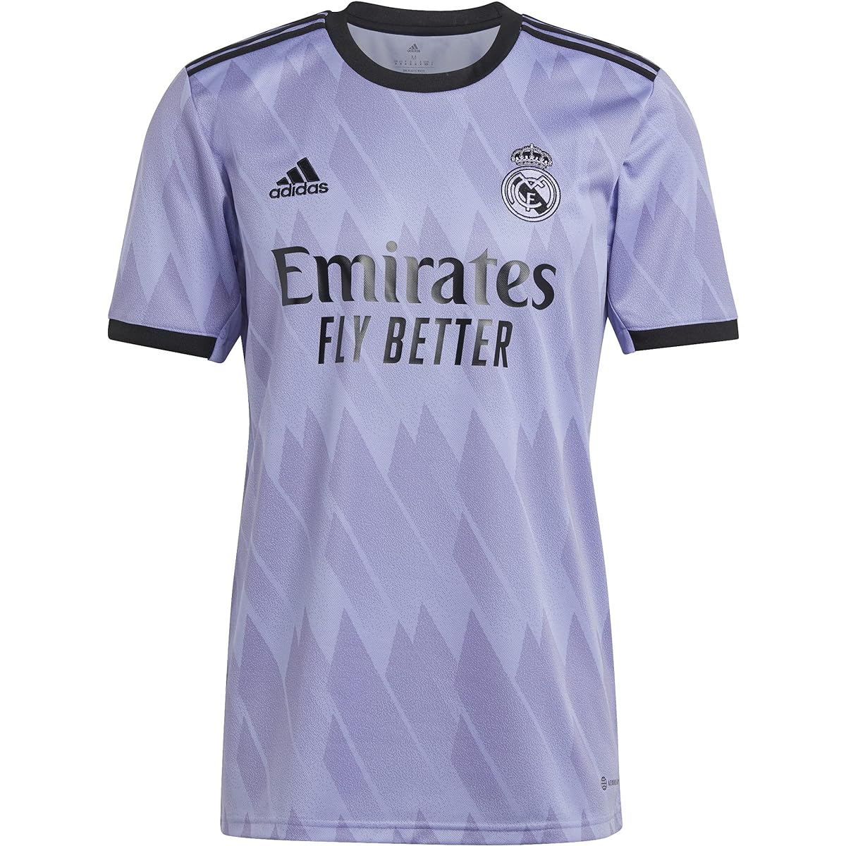 [adidas] Men's Real Madrid Away Replica Uniform H18489 Light Purple XS