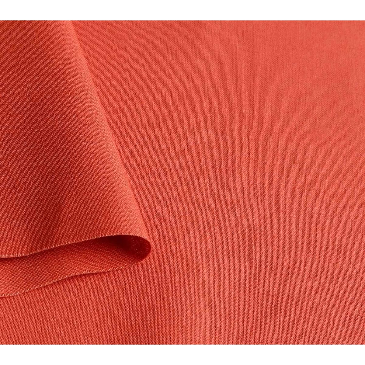 Nippon Chuko NBK Cotton Linen Canvas Fabric 110cm Width x 9m Cut Cut 10D Sunset ICH19000-10D Crafts/Handmade Supplies