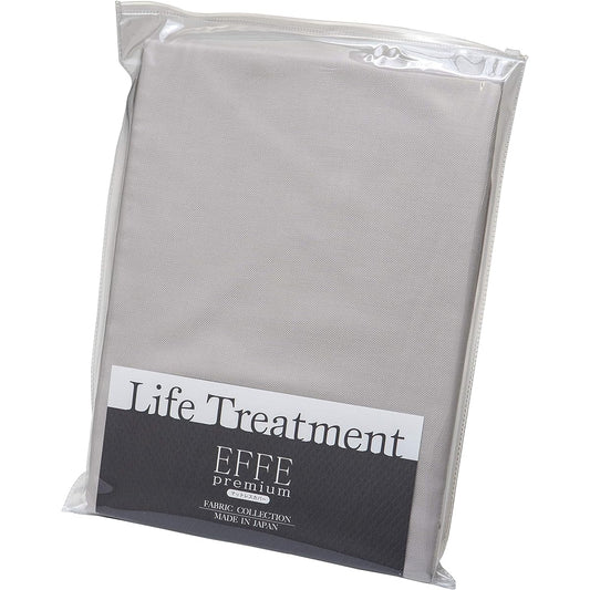 French Bed Fitted Sheet Semi-double "Effe Premium Mattress Cover) Compatible with mattress thicknesses up to 35 cm French Twill Weave Made in Japan 100% Cotton 122 x 195 cm Gray [Authentic French Bed Product] 035972260