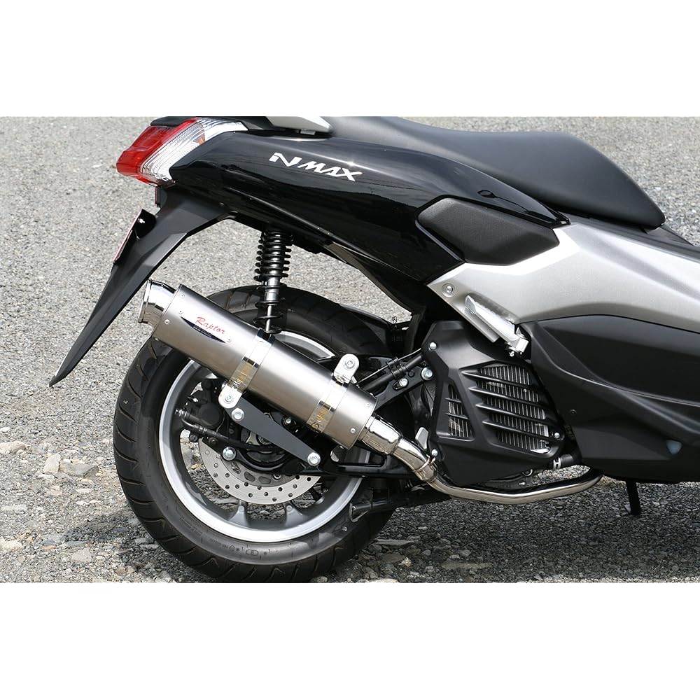 RPM Full Exhaust Muffler 80D-RAPTOR Titanium Silencer Cover Yamaha NMAX 6052Y