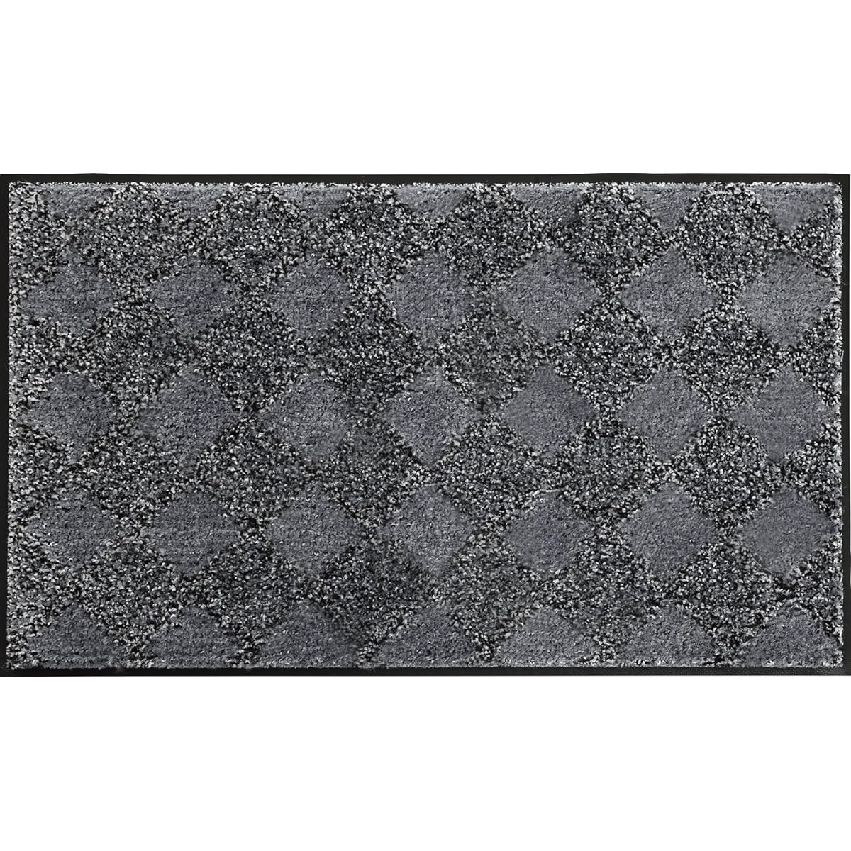 Kleen-Tex Mud Remover Entrance Mat Scrape Mat H Gray 75 x 120cm AK00011