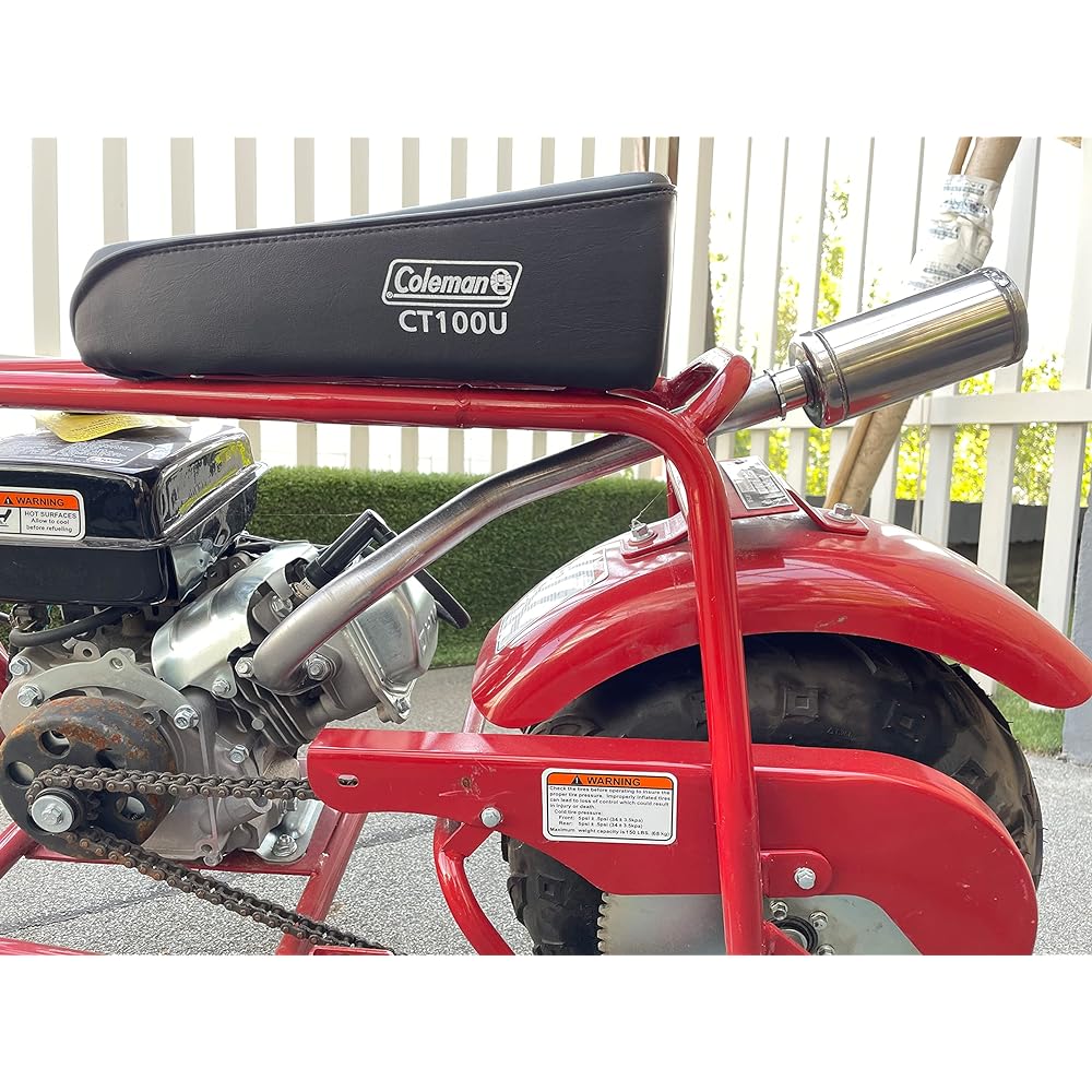 PINKHATCAT With muffler exhaust callman CT100U / CC100X for mini bike