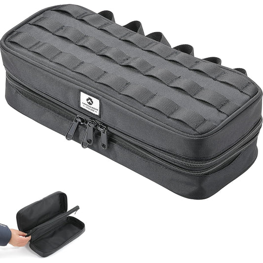 CAMPING MOON Peg Peg Hammer Lantern Storage 30cm Storage Case Tool Box Bag Goal Zero Pouch Black BK-30