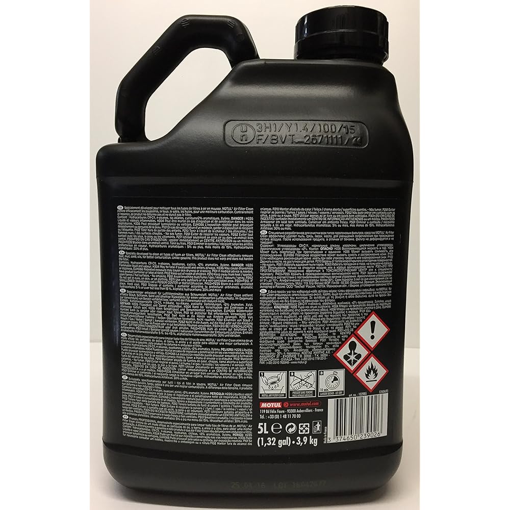 MOTUL (MOTYU-RU) A1 Air Filter Clean (A1 Eafiruta-Kuri-N) [Genuine] 5L 16401241
