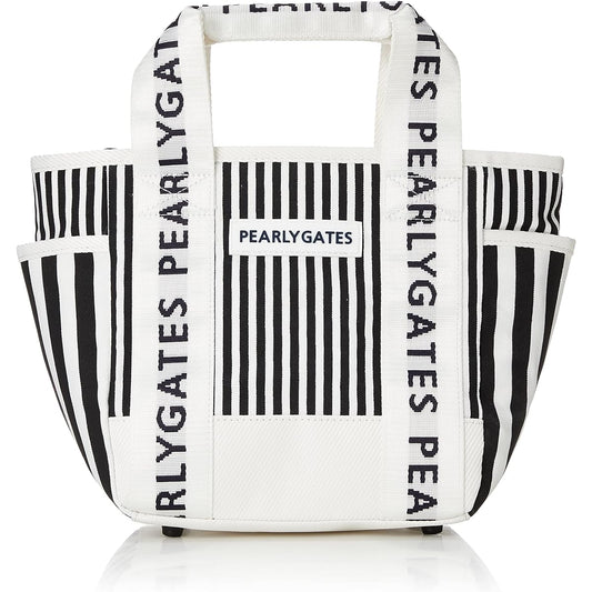 [Pearly Gates] Cart bag (longst pattern) / Golf round / 053-3181201 121_Navy stripe