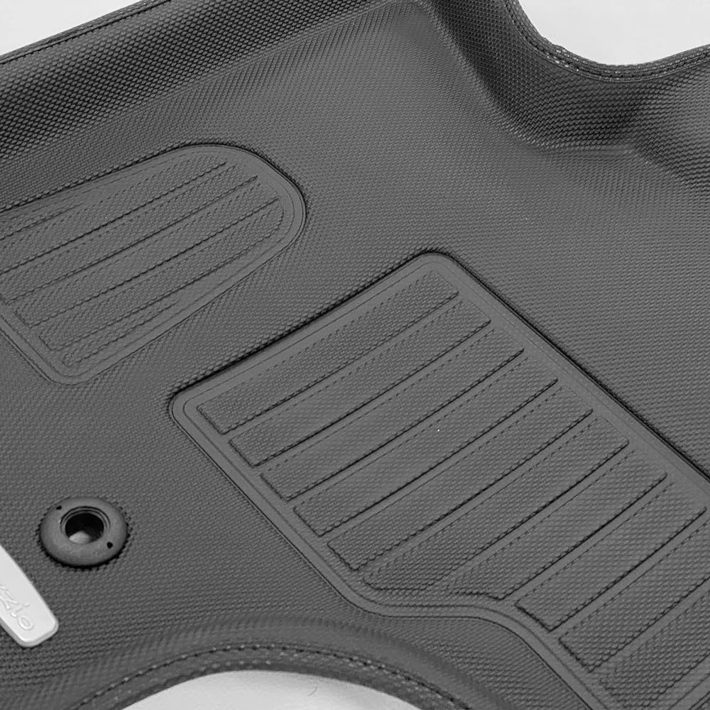 Clazzio Floor Mat 3D Type 1st Row Only Hijet Truck MT Car S500P/S510P H26/9~ NEW Rubber Type Black ED-4003 [5EEDA4003K]