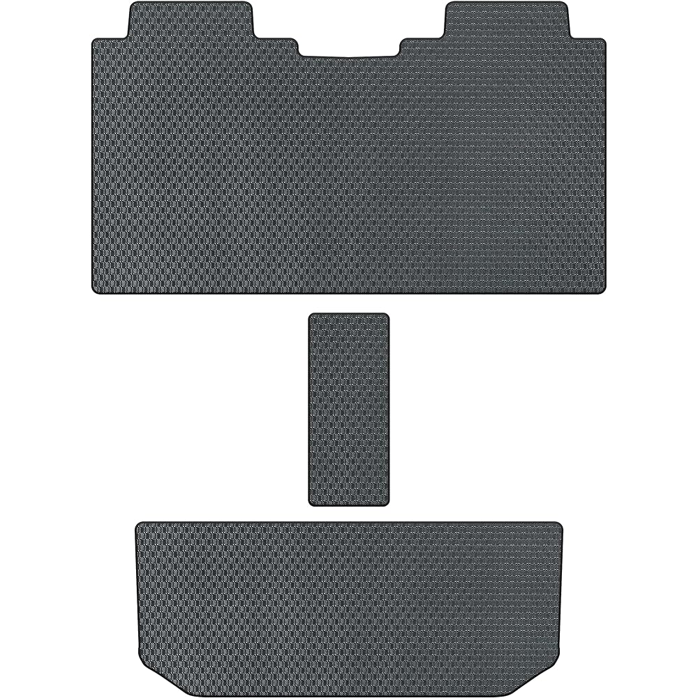 YMT 30 series Vellfire gasoline car late V (7-seater) rubber 2NDM+3RD+2nd row passage mat 30VEL-R-2ND3RD-V7L