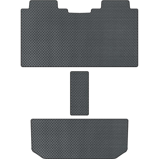 YMT 30 series Vellfire gasoline car late V (7-seater) rubber 2NDM+3RD+2nd row passage mat 30VEL-R-2ND3RD-V7L