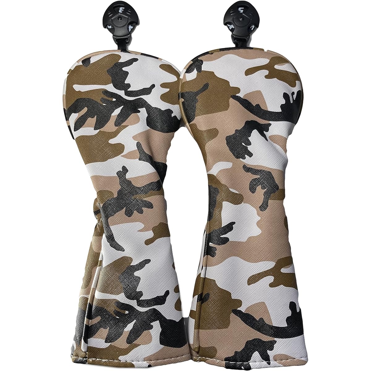 Camouflage pattern utility head cover set of 2, 4 colors to choose from