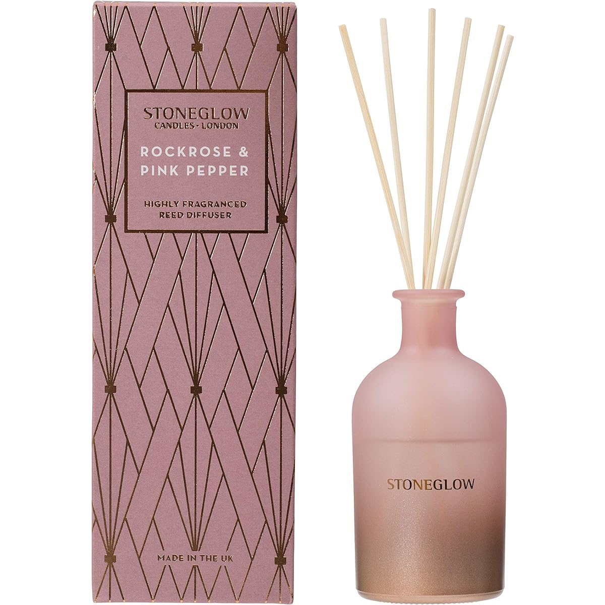 Euro Japan Elegance Diffuser 200ml/Rock Rose & Pink Pepper