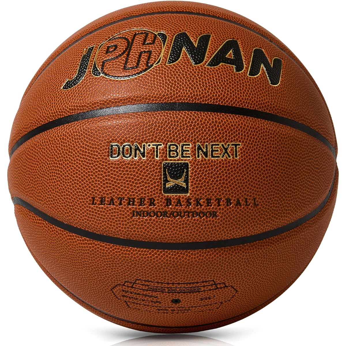 JPHNAN Basketball No. 7 Artificial Leather for Practice Basketball for Junior High School Students, High School Students, College Students, Adults, Outdoor and Indoor Use, Size 7 Ball for Outdoor and Indoor Use, Anti-Slip, Polyurethane Leather