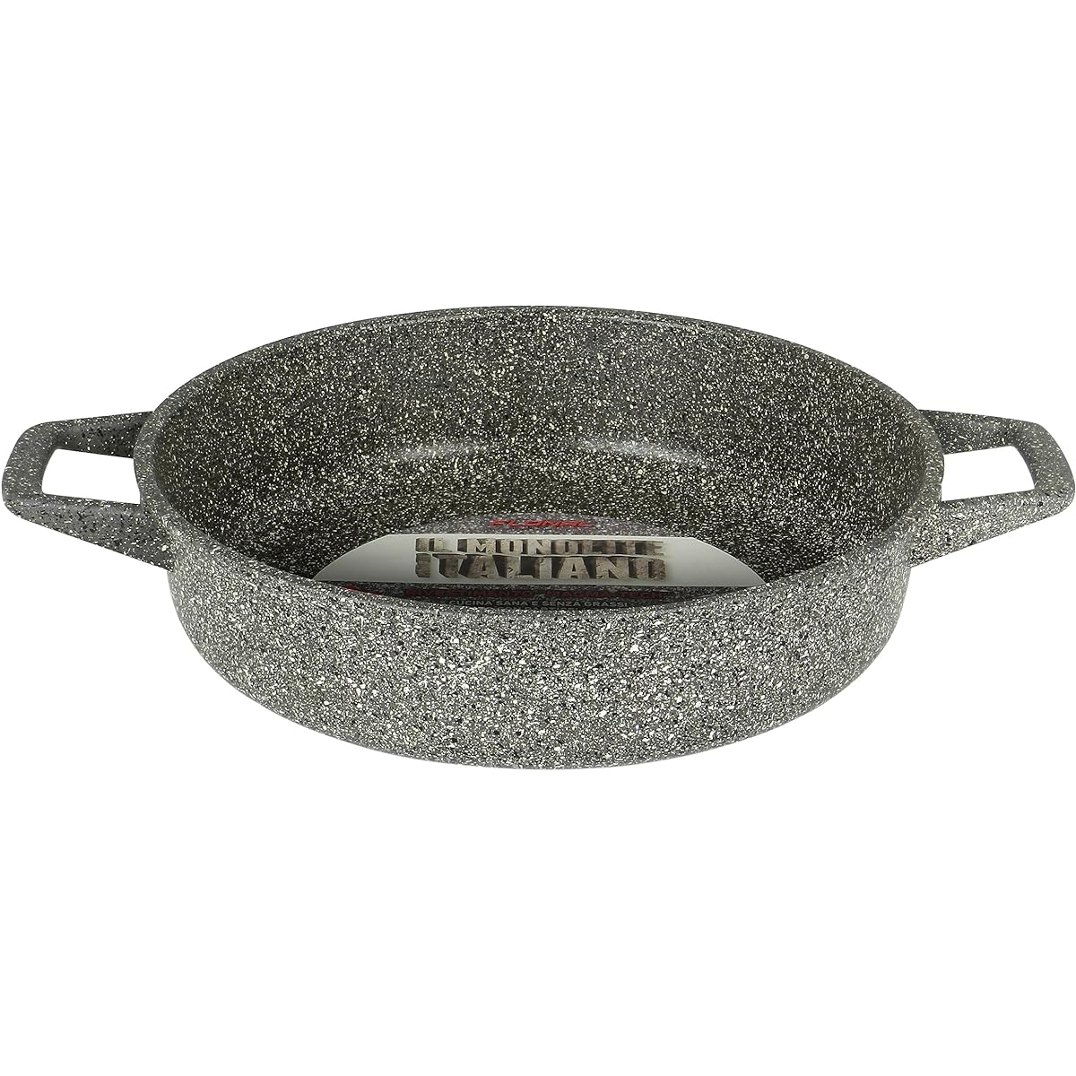 Flonal Frying Pan - Die-cast Sautepan 2 h. 32 IL MONOLITE ITALIANO Stone Effect MITT232PF
