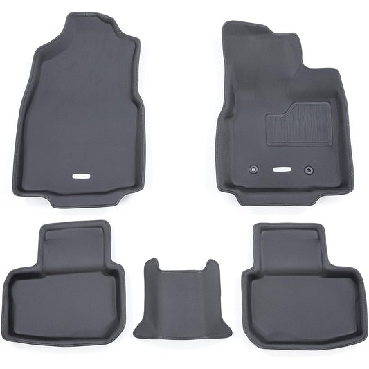 Clazzio Floor Mat 3D Type Set for 1 Car Tuft 2WD Car R3(2021)/2~ NEW Rubber Type Black ED-6541 [5EEDB6541K]