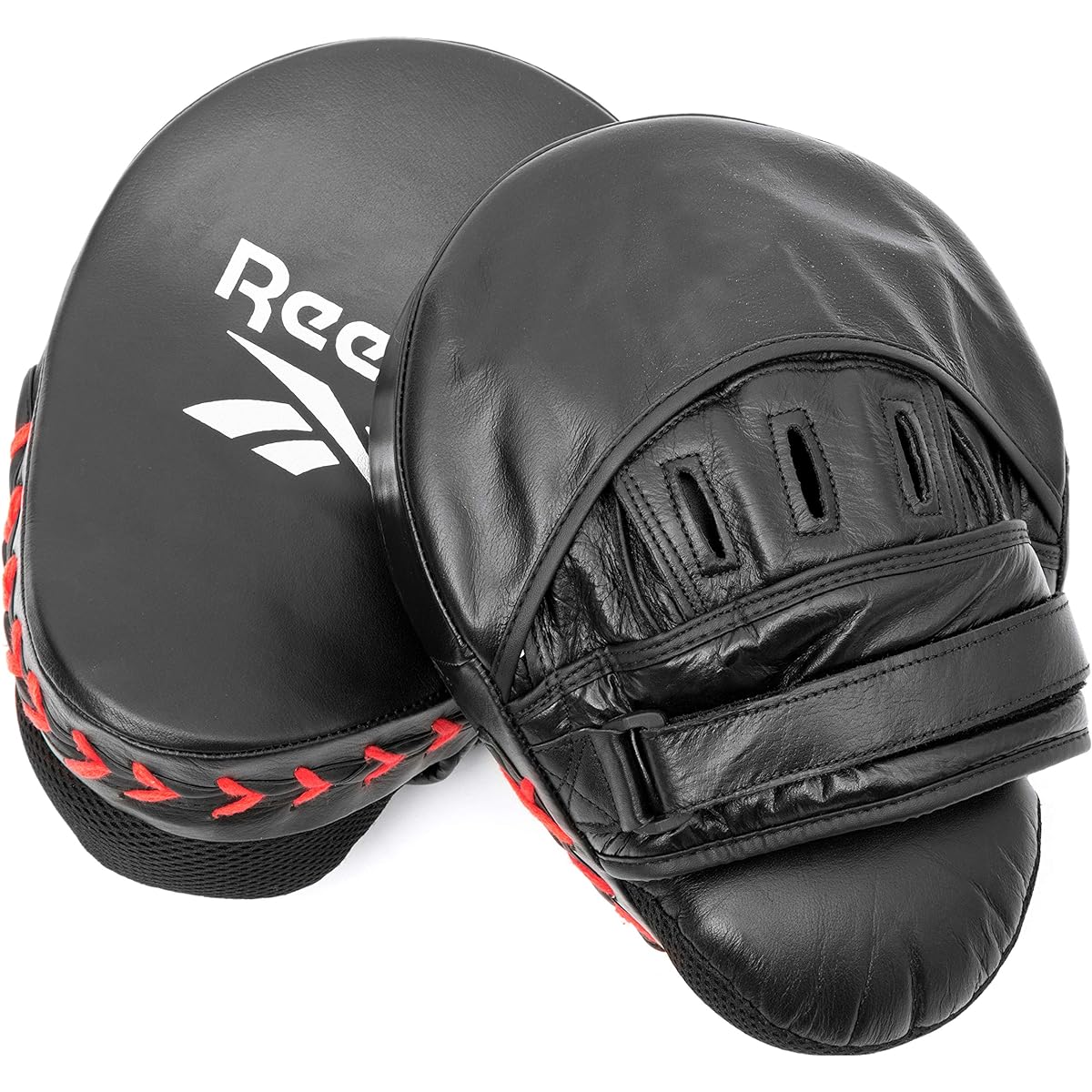 Reebok Leather Focus Pad Fitness Combat Boxercise RSCB-11250 Set of 2