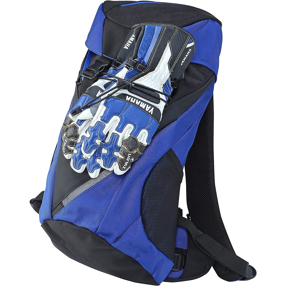 Yamaha Backpack YRJ12 Racing Backpack [Race Blue Fun items] YAMAHA RACING items Blue x Black 90792-Y1310 H500 x 250 x 200mm (17L)