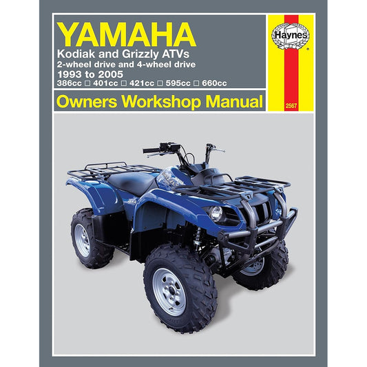 Haines 2567 YAMAHA KODIAK ATV Manual