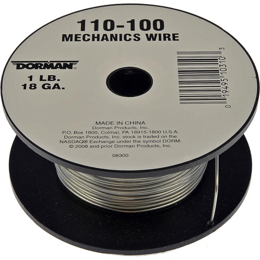 DORMAN 110-100 Spool mechanic wire -18 gauge 1 pound 166 pieces