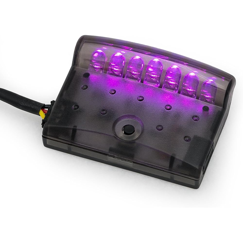 Luminator Scanning LED Sakura Pink Smoke Case LM801S