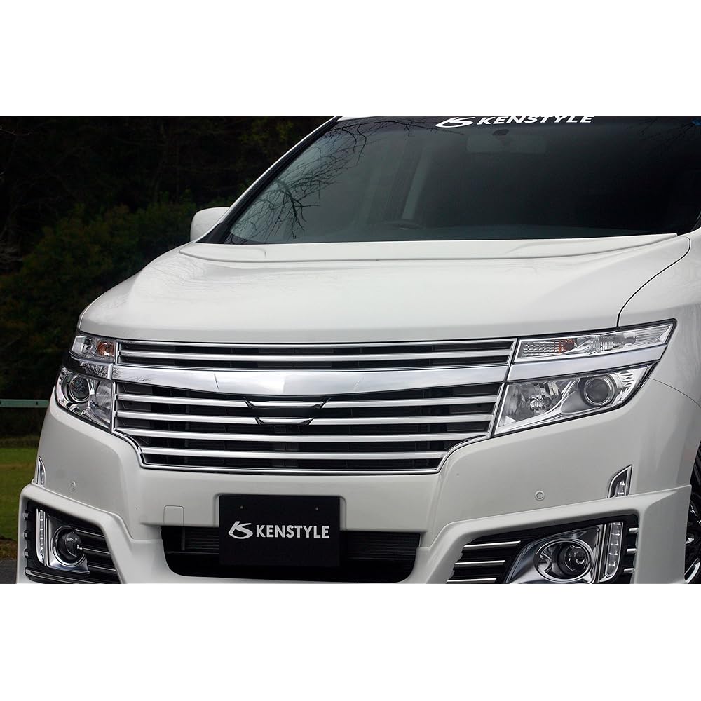 KENSTYLE D-Liner Elgrand (early E52) Grill & Headlight Garnish (ABS) DLE52HSFGC