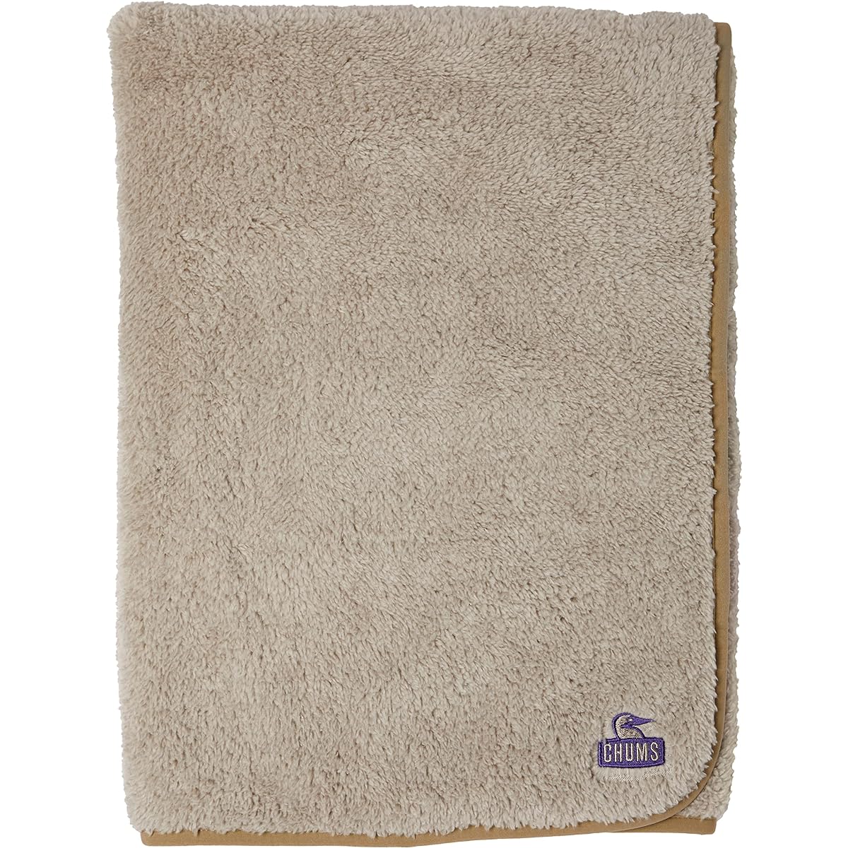 [Chums] Blanket Bonding Fleece Blanket Melange Gray Free
