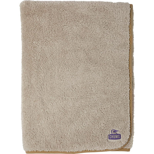 [Chums] Blanket Bonding Fleece Blanket Melange Gray Free