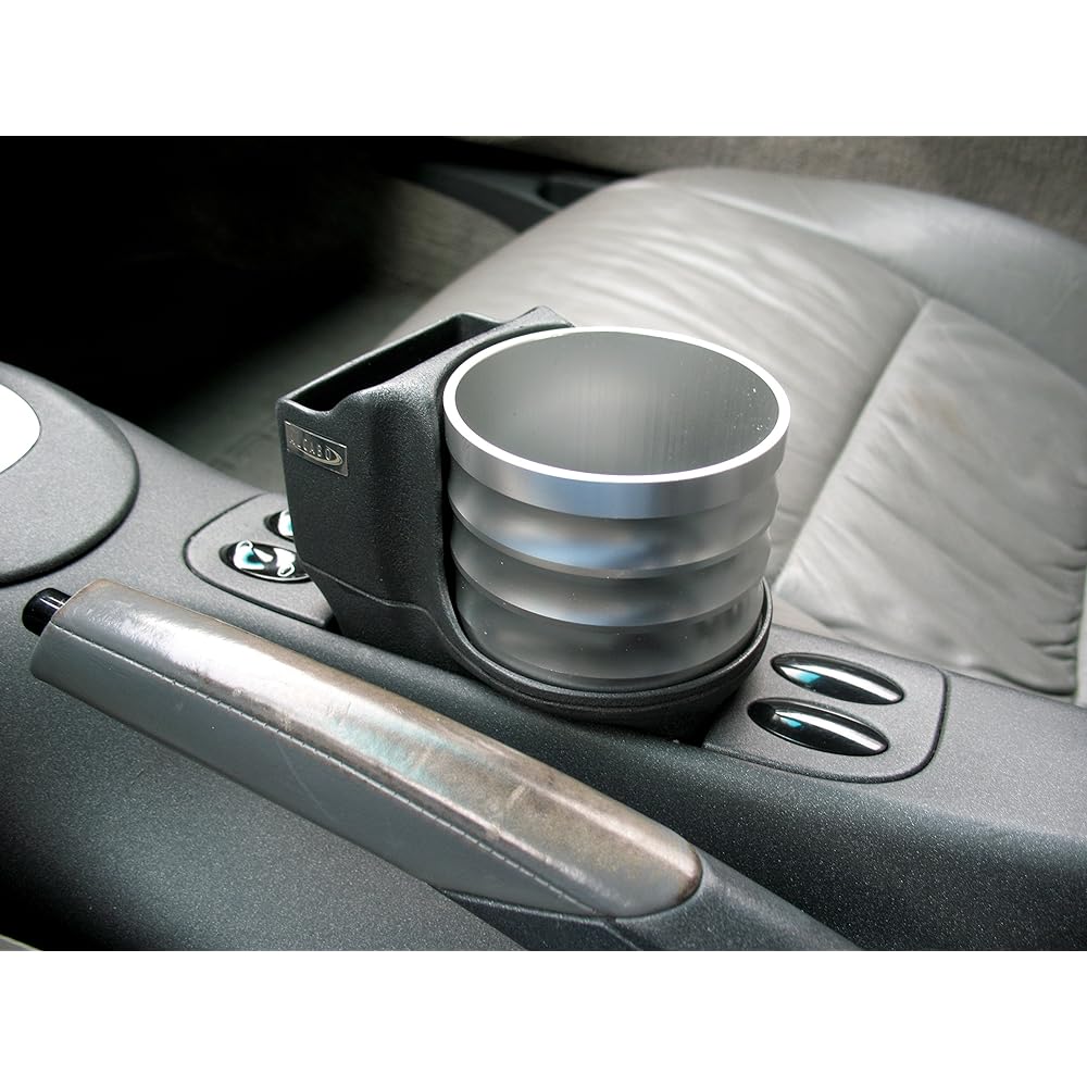 ALCABO Drink Holder Black Cup PORSCHE 996/986 for Left Handle AL-104B