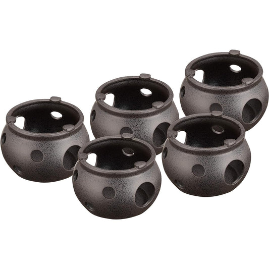 Set of 5 Warm Bottle Joka Stove & Stand [12.5 x 8.5cm] [Restaurant, Inn, Japanese Tableware, Restaurant, Commercial Use, Tableware]