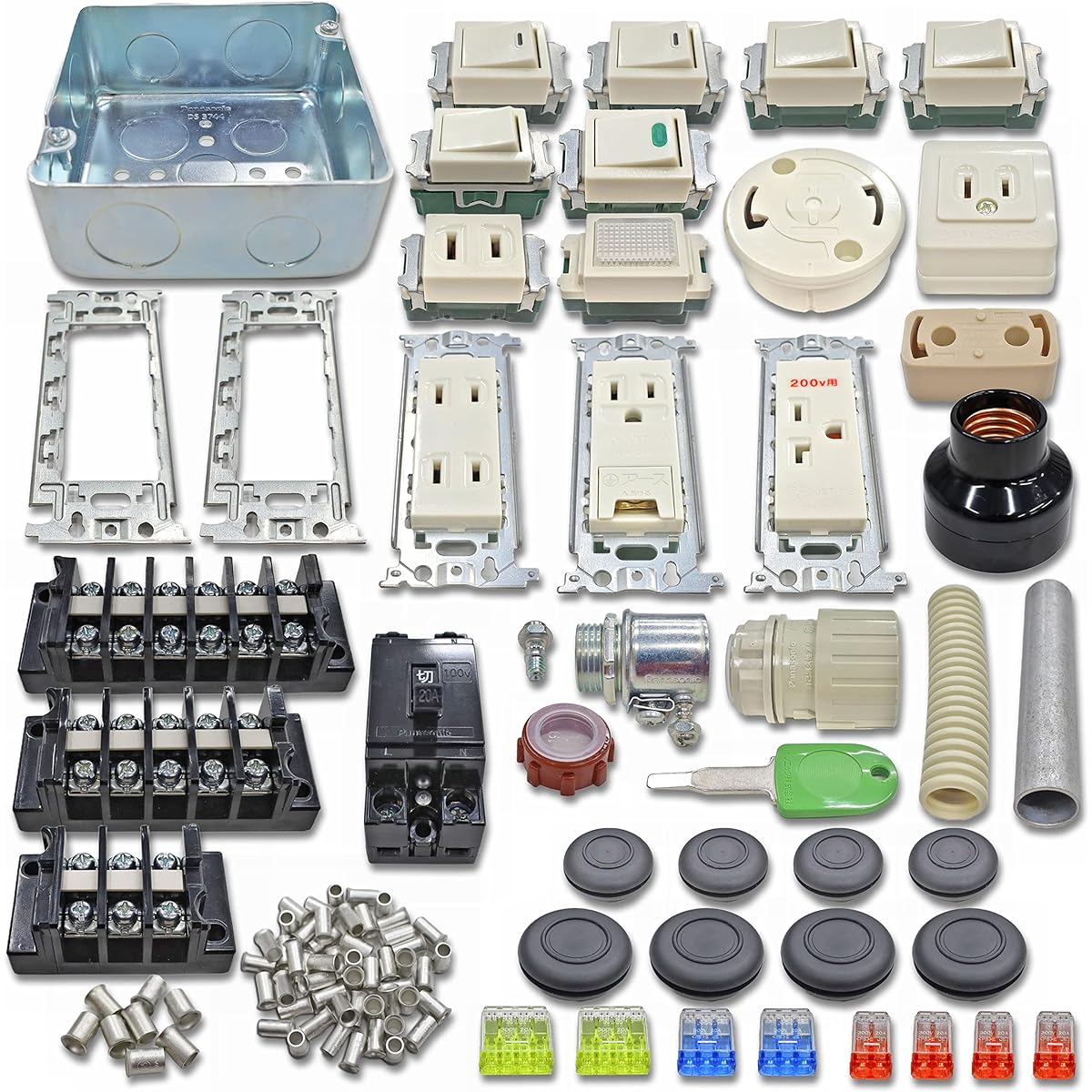 Electrician Type 2 Skill Test Set Material Mozu Series 2024 Edition Equipment Practice