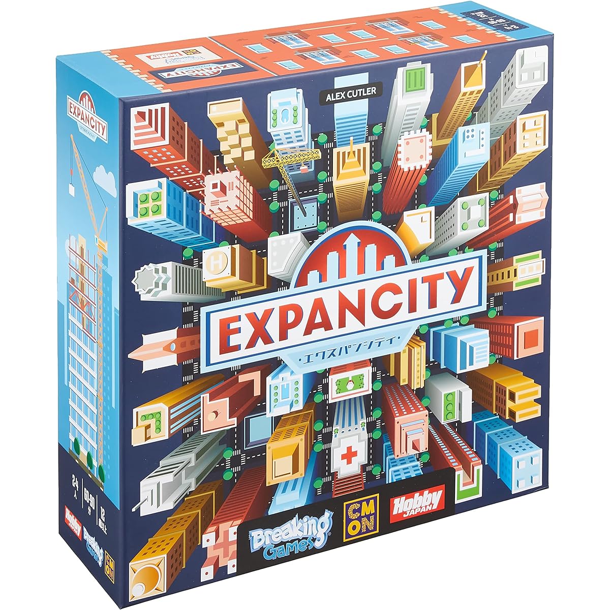 Hobby Japan Expan City Japanese version (for 2-4 players, 60-90 minutes, for ages 12 and up) Board game