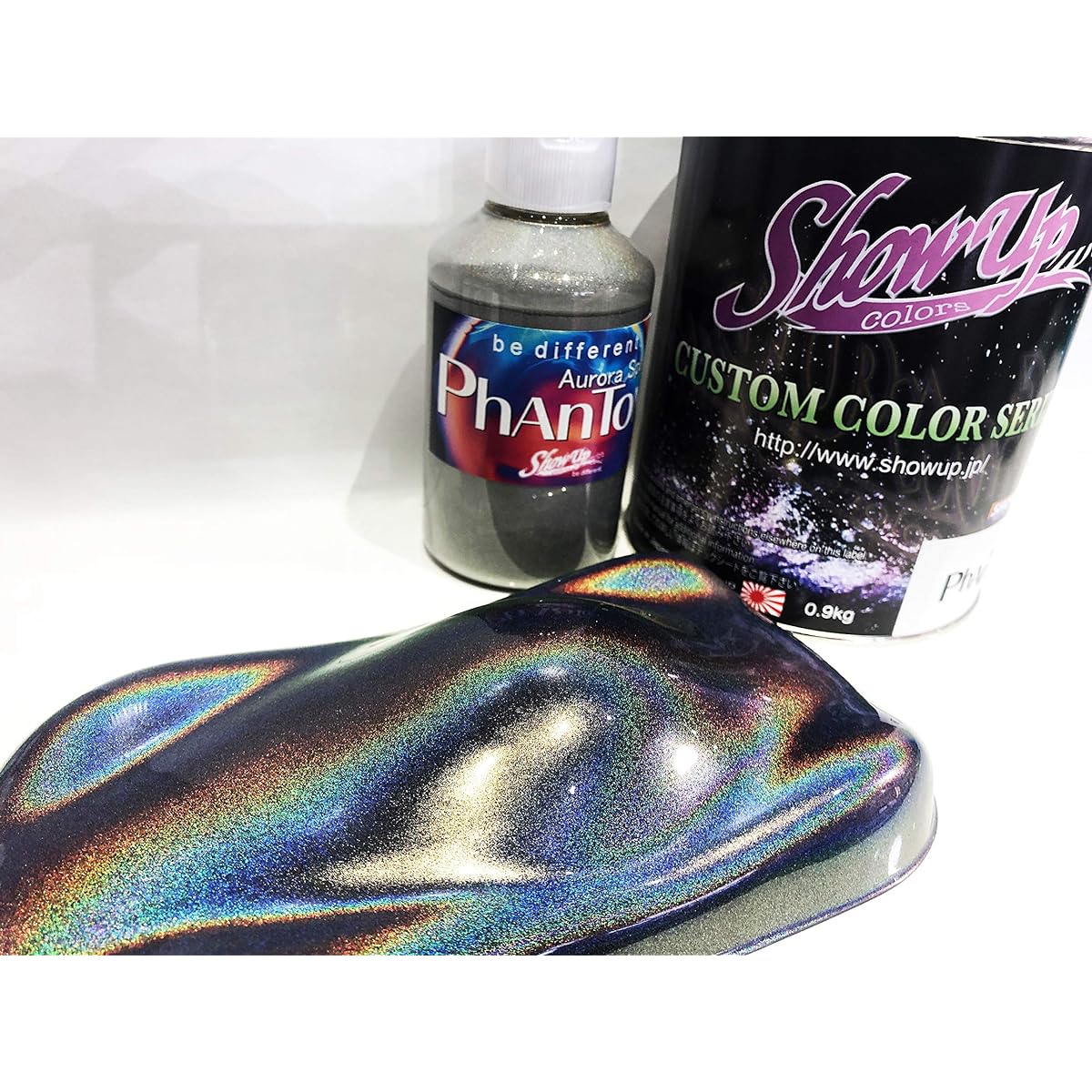 [SHOW UP Phantom Aurora Space Mini Bottle] 180g A wide variety of rainbow colors depending on the base color SU-PAS180 Paint
