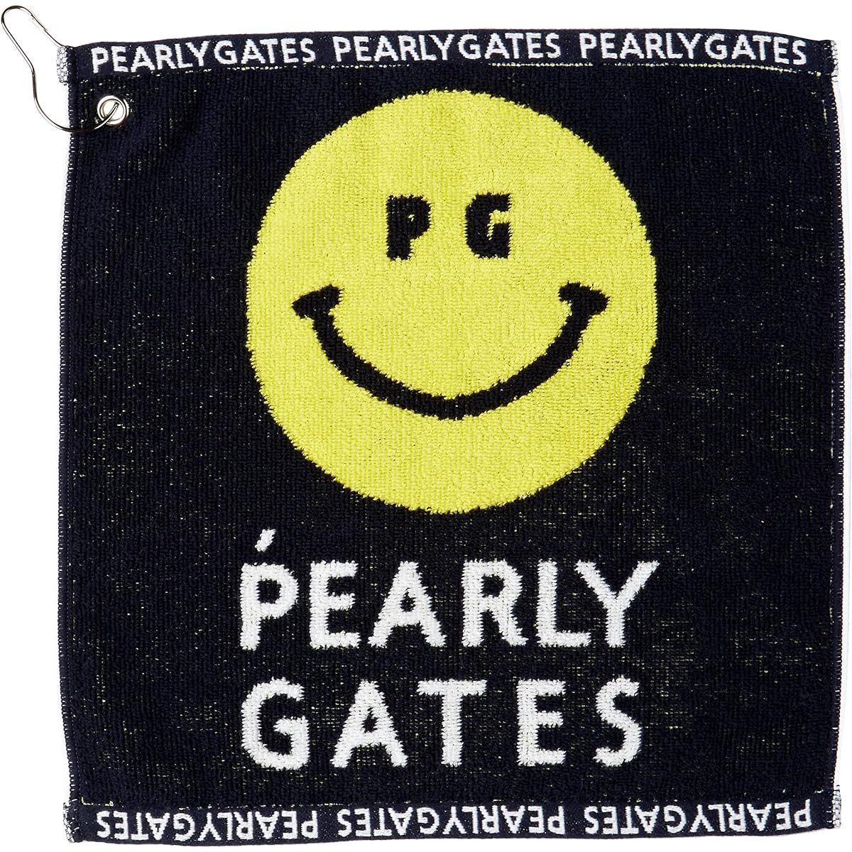 [Pearly Gates] Unisex [Continuing standard product] Towel (with Nico & logo hook) / Golf / 053-2984205