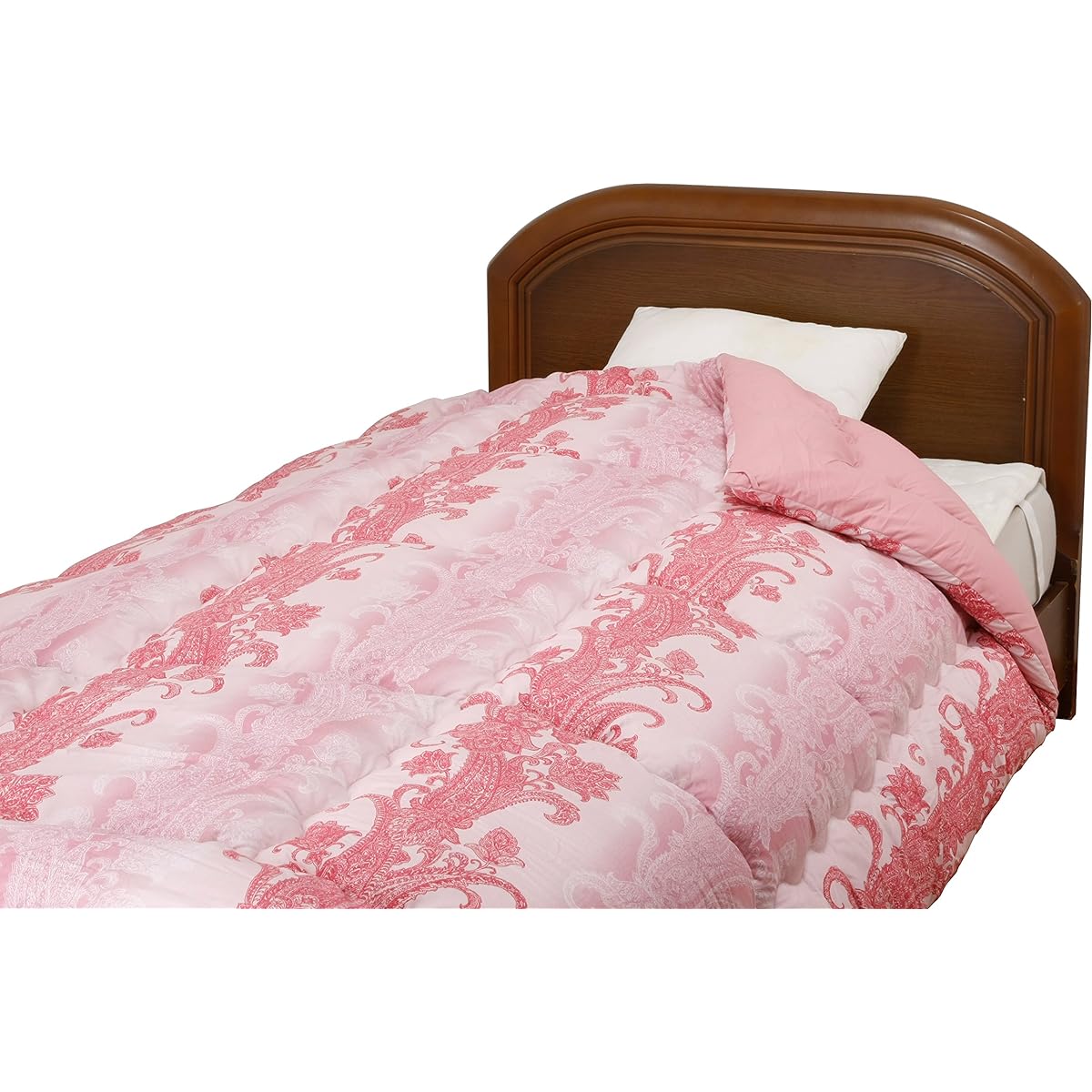 Warm comforter that exceeds a duvet single pink 0344010