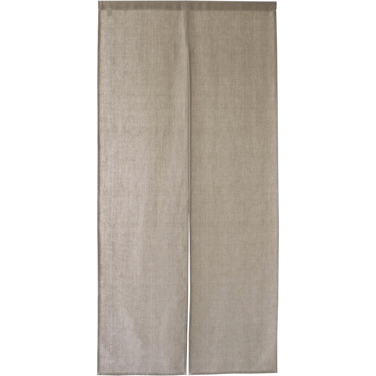 NEXT Curtain Linen Gray Beige Approx. Width 85cm x Length 170cm 100% Linen Plain Long Length