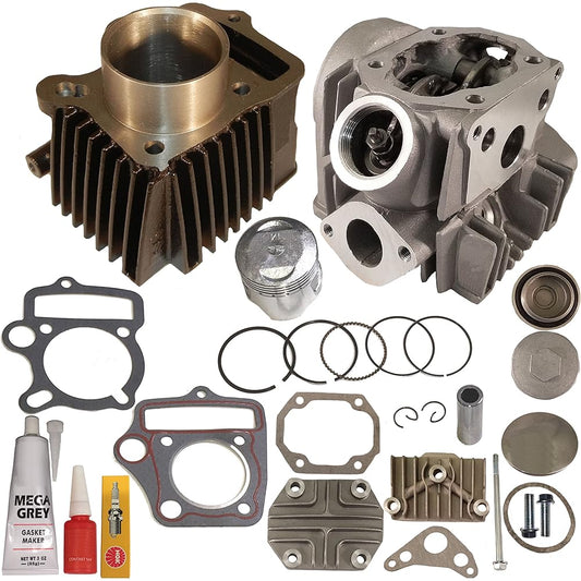 ZOOM ZOOM Parts Fits Honda CRF 70 CRF70F CRF70 Cylinder Piston Ring Gasket Cylinder Head 2004 2005 2006 2007 2008