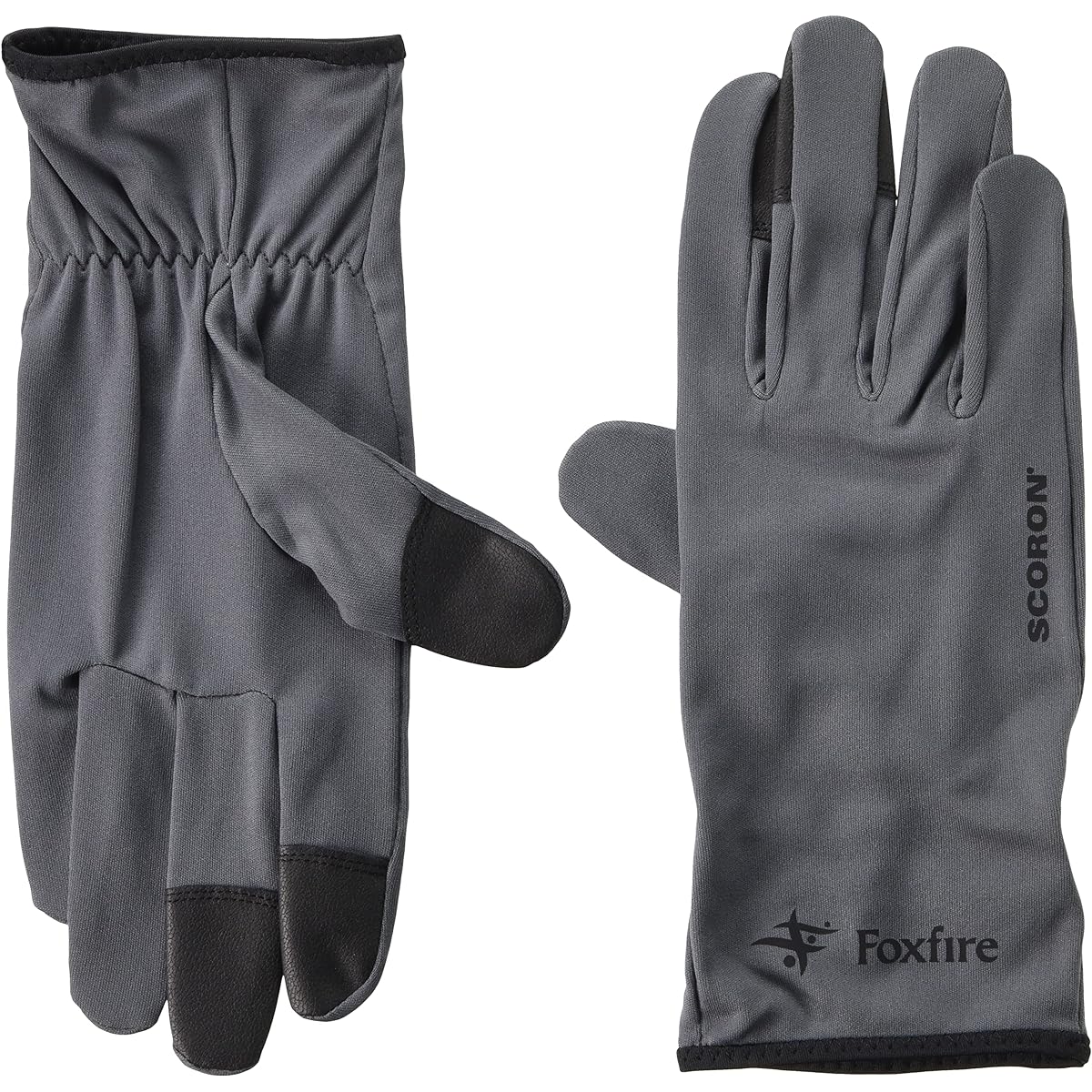 [Foxfire] Gloves [5520827] [Insect repellent] [Skoron] [Sweat-absorbing and quick-drying] [UV protection] SC Easy Touch Gloves Graphite L
