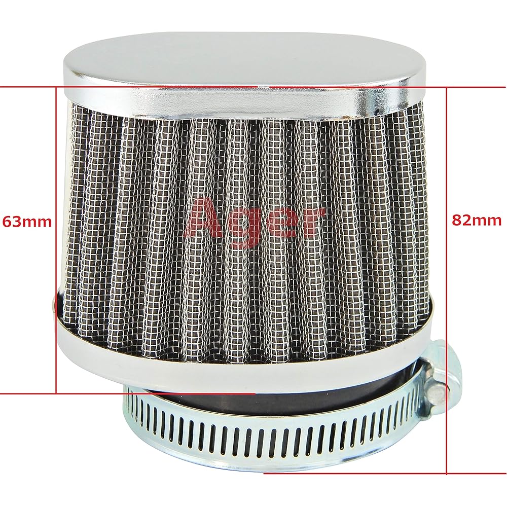 Ager Oval Power Filter 54mm Plated 4 Pack