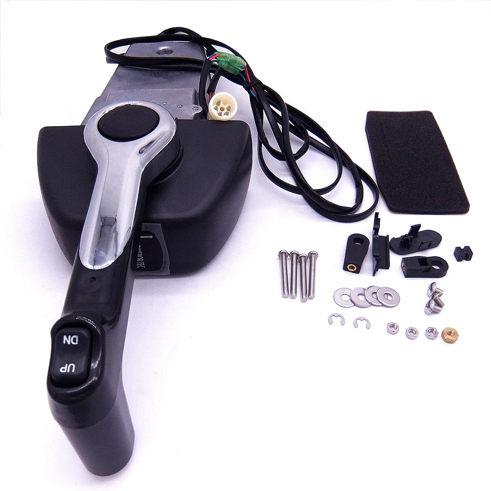 704 704-48205 Binnacle Single Engine Outboard Throttle Remote Control Box for Yamaha Outboard Engine 704-48205-P1-00
