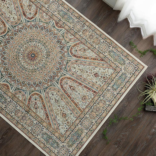 Sayan Sayan Persian Entrance Indoor Mat Royal Palace 14514 60х85 Beige Belgium