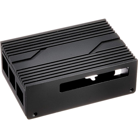 SilverStone Raspberry Pi Series Wall Mount Compatible for Raspberry Pi4 Aluminum Case Heat Sink Included SST-PI02B [Authorized Japanese Distributor Product]