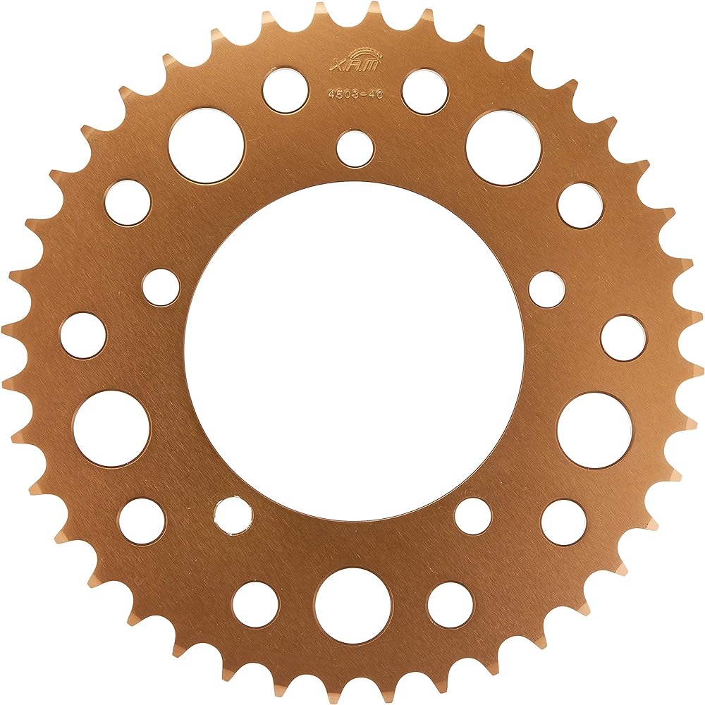 X.A.M japan PREMIUM 520-40 rear sprocket A4503X40T